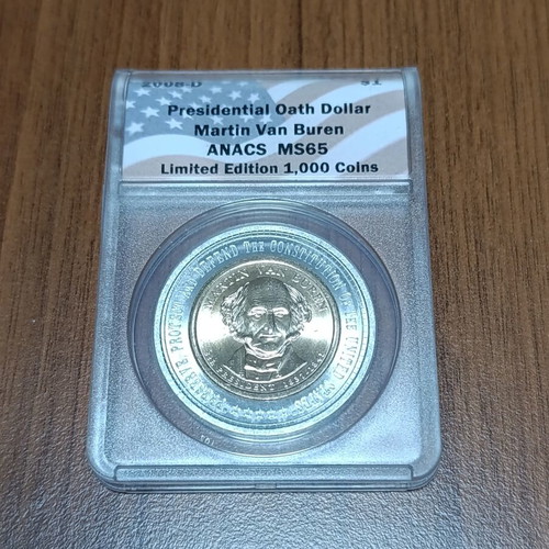 Martin Van Buren Presidential Oath Dollar 1$ new limited edition