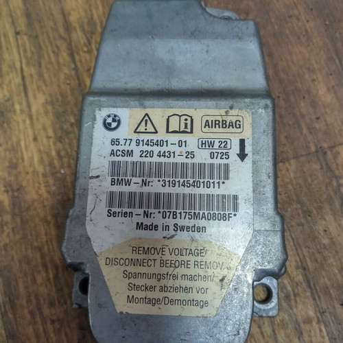 Airbag control unit for BMW E60 SRS module used