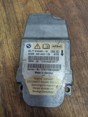 Airbag control unit for BMW E60 SRS module used