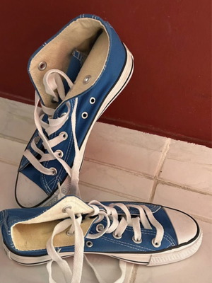 All Star Converses blue size 37 new