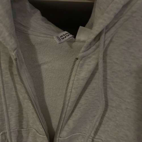 H&M women's sports jacket used, crop, size large