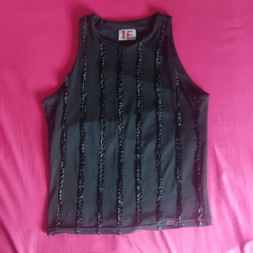 IF Ganas sleeveless top black, like new, size S