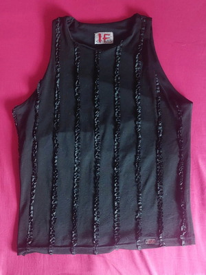 IF Ganas sleeveless top black, like new, size S
