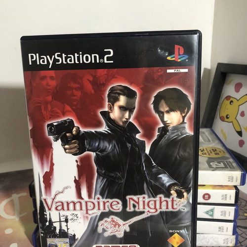 Vampire Night PS2 game used, classic arcade shoot em up