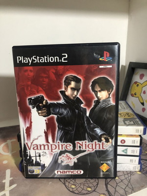 Vampire Night PS2 game used, classic arcade shoot em up