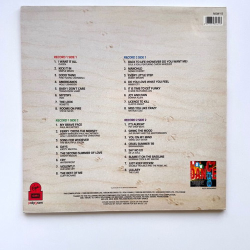 Now That's What I Call Music 15 2xLP pop, like new