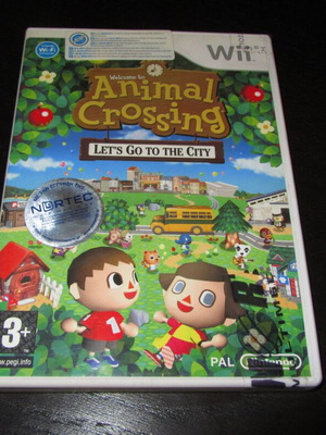 Animal Crossing Lets Go To The City Nintendo Wii new sealed