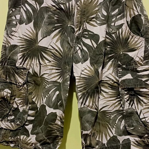 Zara Man bermuda like new, green, size European 40