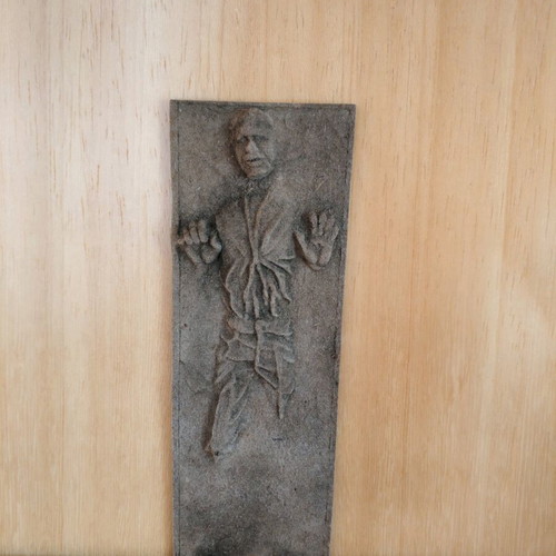 Star Wars wooden decorative Hans Solo like new