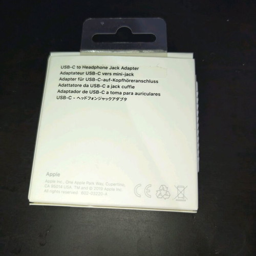 Apple Type C to Jack Adaptor new