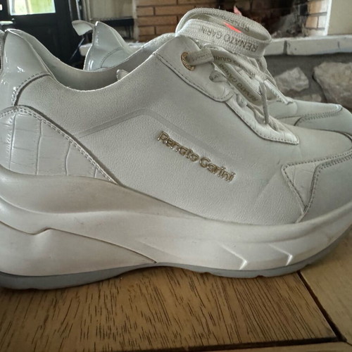 Renato Garini women's sneakers white, size 37, like new