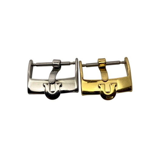 Omega Buckles New 16mm Gold and Silver