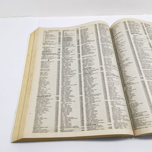 Telephone Directory 1990 used