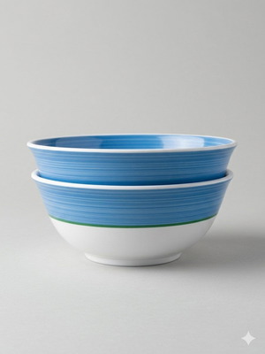 Plastic plates new, set of 2 pieces