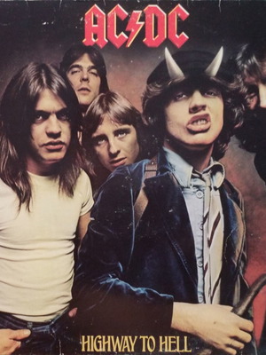 AC/DC Highway To Hell vinyl LP used, rock
