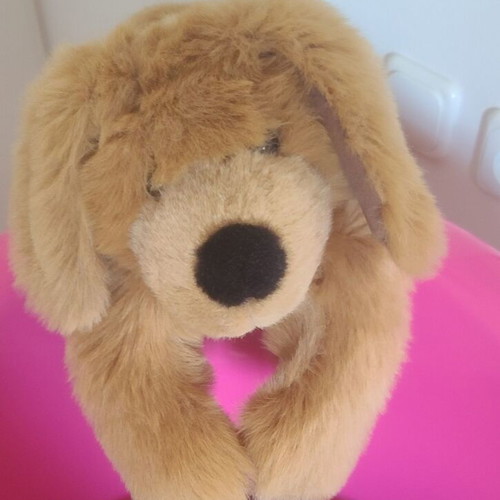 Plush dog like new, 58 cm long, English brand