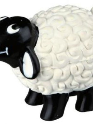 Trixie dog toy lamb with sound latex 9cm new
