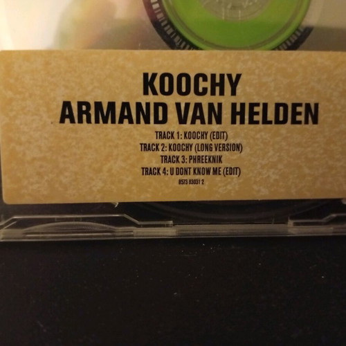 Armand Van Helden Koochy CD single used, electronic