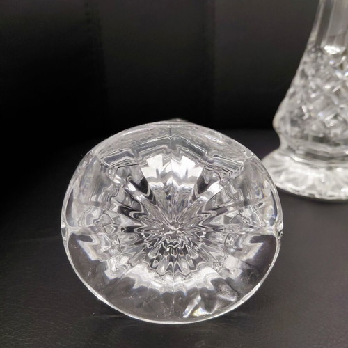 Bohemia 79900 crystal salt and pepper shakers like new