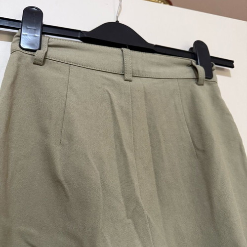 Pull & Bear fabric pants khaki color like new size XS