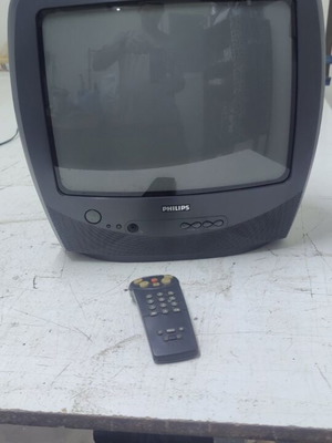 Philips 14PT1351/21 CRT 14" τηλεόραση μεταχειρισμένη, ρετρό με είσοδο SCART