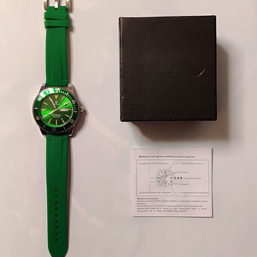 Goobasen Automatic Style Men's Watch Limited Edition Green