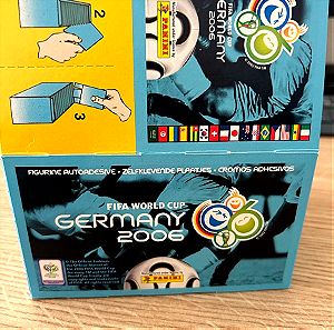 Άδειο κουτί Panini World Cup 2006 χωρίς φακελακια