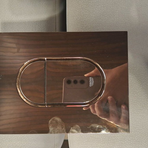 Cosmopolitan S Grohe plate for built-in cistern brused warm sunset new