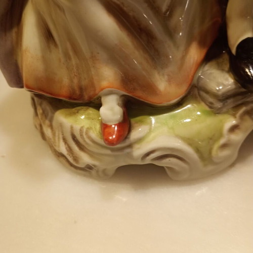 Porcelain figurine like new, German porcelain with GDR crown mark