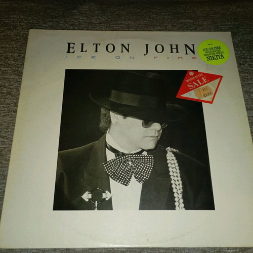 Elton John Ice On Fire LP Album like new, Pop