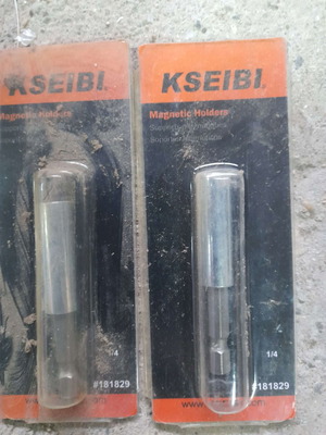Magnetic 1/4 Bit Extension KSEIBI, 2 Pieces