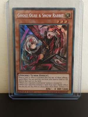 Ghost Ogre & Snow Rabbit Prismatic Collector's Rare 1st Edition new