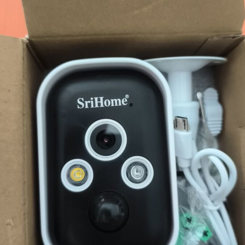 Sri Home camera autonomous without power new