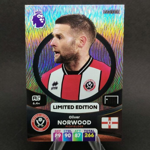 Panini Adrenalyn XL 2024 Oliver Norwood collectible card like new