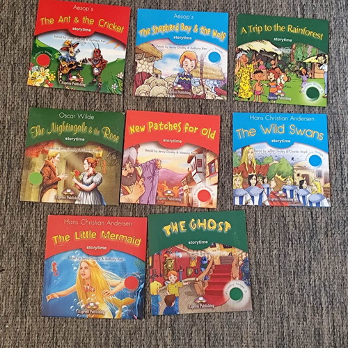 Storytime Audio CD σετ καινούργιο, Express Publishing, 8 τίτλοι