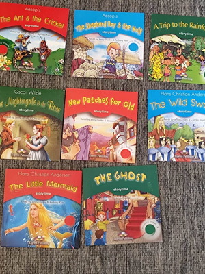 Storytime Audio CD σετ καινούργιο, Express Publishing, 8 τίτλοι