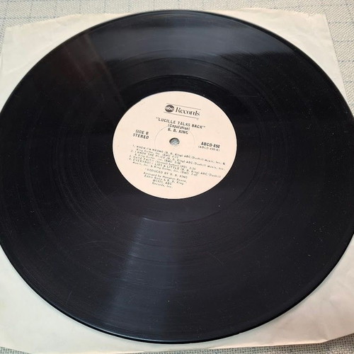 B.B. King Lucille Talks Back LP used, blues