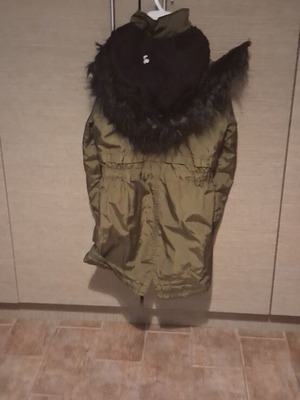 Winter jacket, green, size small