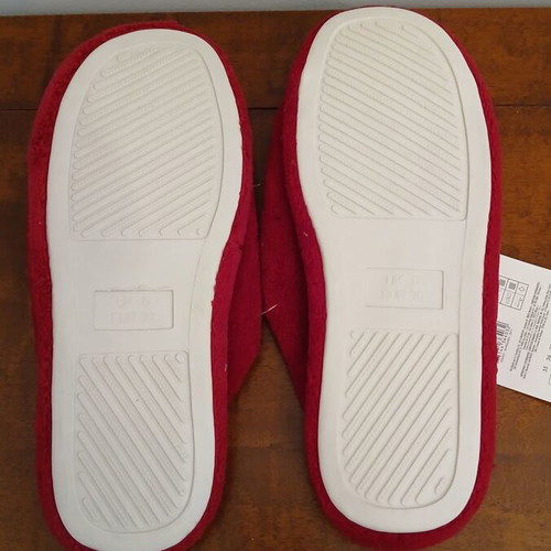 Tex women's winter slippers red size 39 new