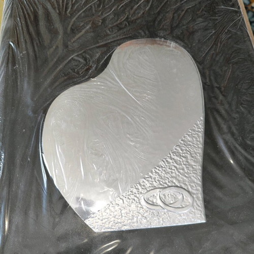 Silver engagement/wedding album new