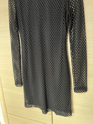 ZIC ZAC mini mesh dress like new, black, size M