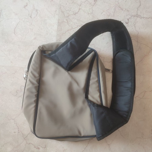 Sling bag crossbody gray, like new, 32x28x10 cm