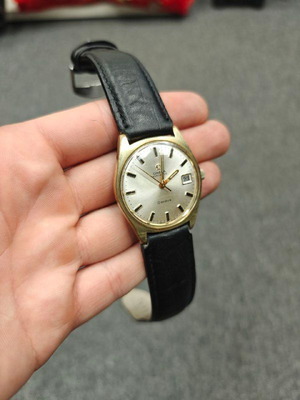Omega Genève automatic men's watch used, black
