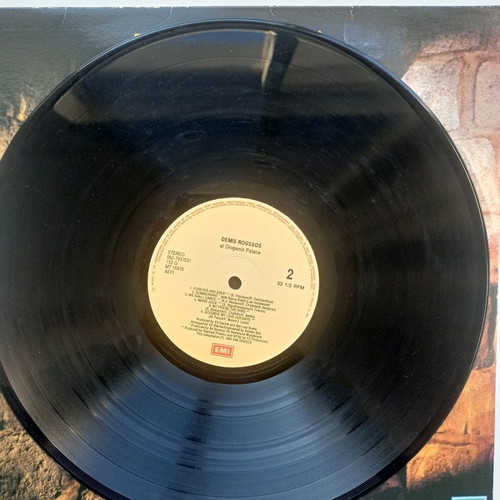 Demis Roussos Live At Palace vinyl used, very good condition