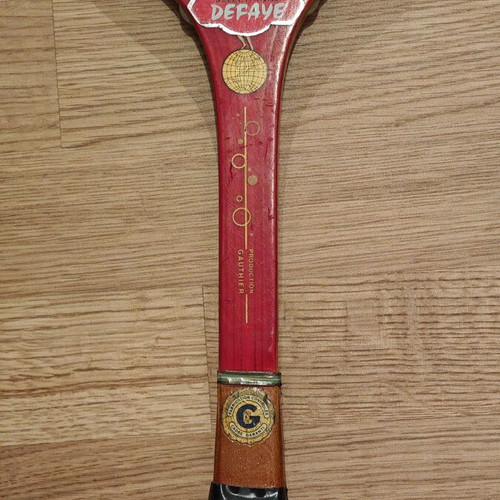 Vintage wooden tennis rackets used, set of 2