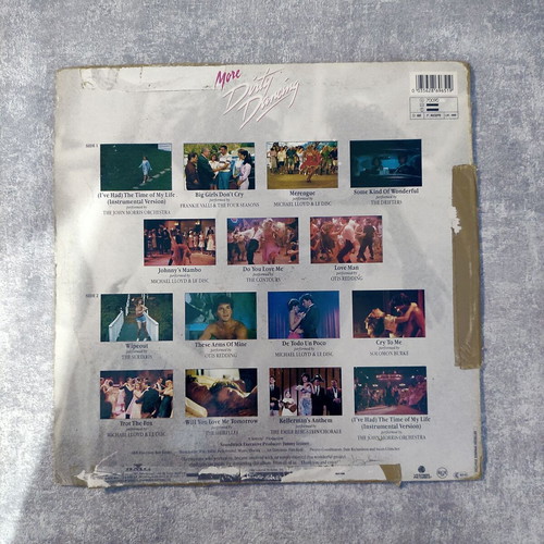 More Dirty Dancing 12'' Vinyl LP Album used, original Greek pressing