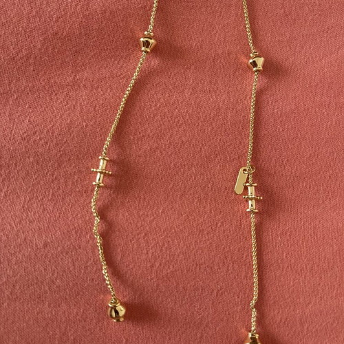Massimo Dutti necklace gold plated brand new with tags