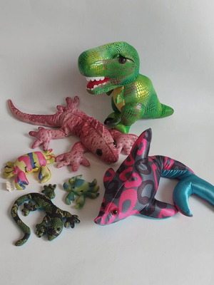 Plush toys like new, set of various animals