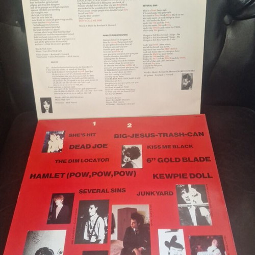 The Birthday Party Junkyard Vinyl LP 1982 original UK first pressing 4AD