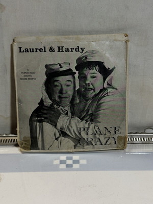 Laurel & Hardy «Plane Crazy» φιλμ Super 8 με ήχο